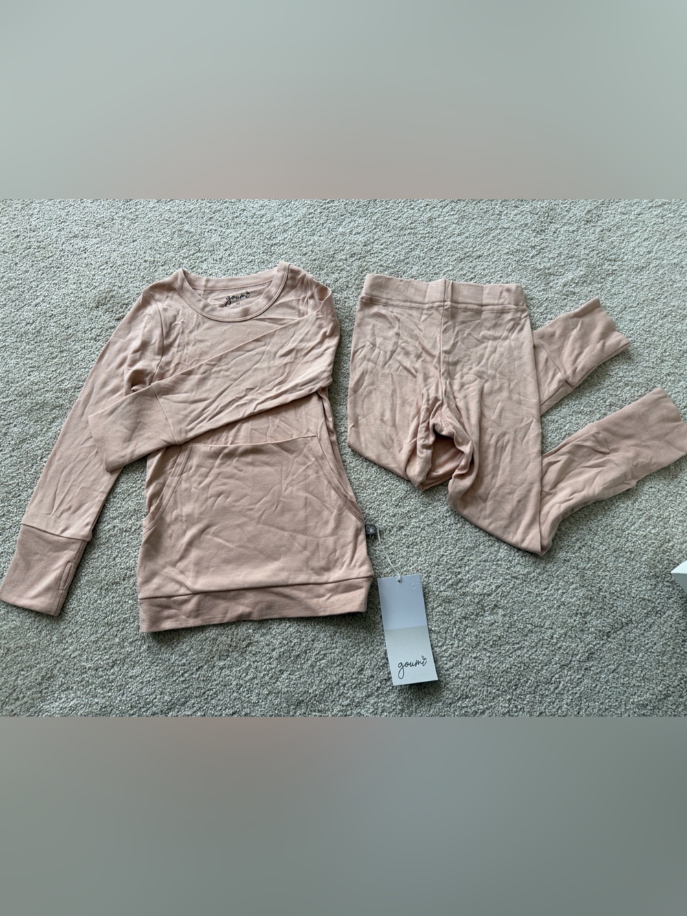 Baby Two-Piece 4T Lounge Set in Light Blush